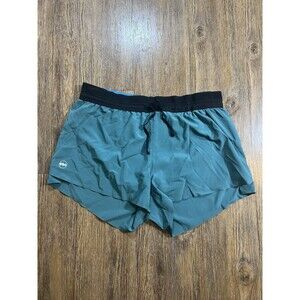 Janji 3" AFO Shorts Women's M Blue Brief-Liner Running